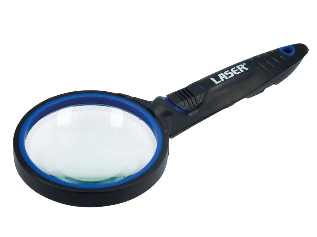 Laser Tools LAS-7930 nagyító LED világítással, Ø 73 mm, 3x nagyítás termék fő termékképe