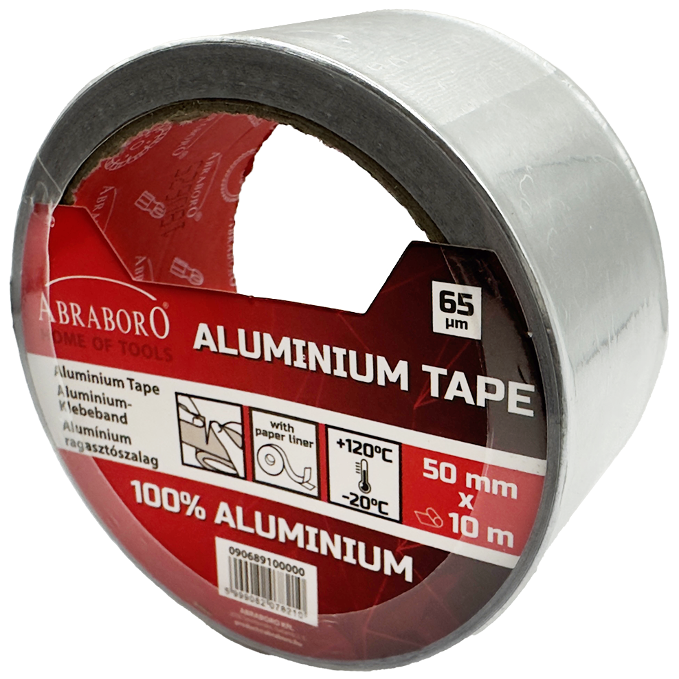 Abraboro Öntapadó alumínium ragasztószalag, 50 mm x 10 m termék fő termékképe