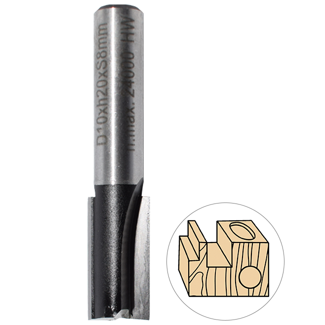 Abraboro 4 x 41 / 10 mm horonymaró kétélű homlokéllel termék fő termékképe