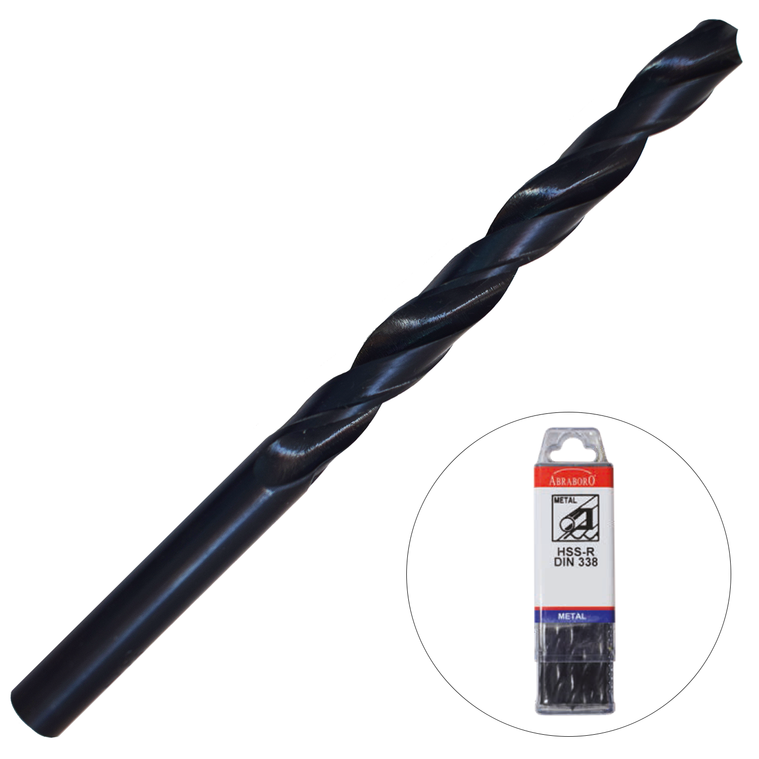 Abraboro 0.3 x 19 / 2.5 mm HSS-R fémfúró X-Pack, 10 db/csomag termék fő termékképe