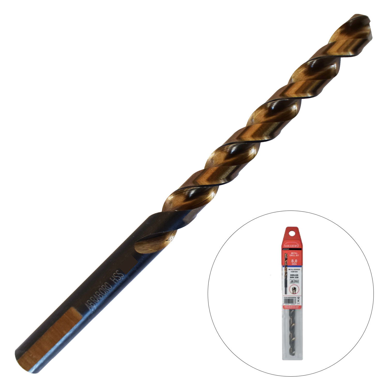 Abraboro 3 x 61 / 33 mm MULTISPEED HSS-GS fémfúró EV-Pack, 2 db/csomag termék fő termékképe