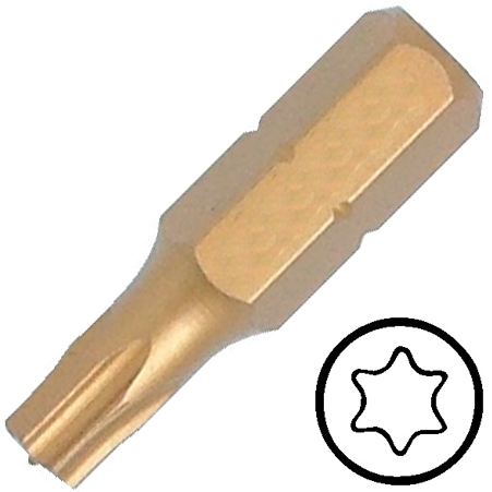 KENNEDY TX40 Torx titán csavarhúzó bit 1/4" hatszög illesztéssel, 25 mm termék fő termékképe
