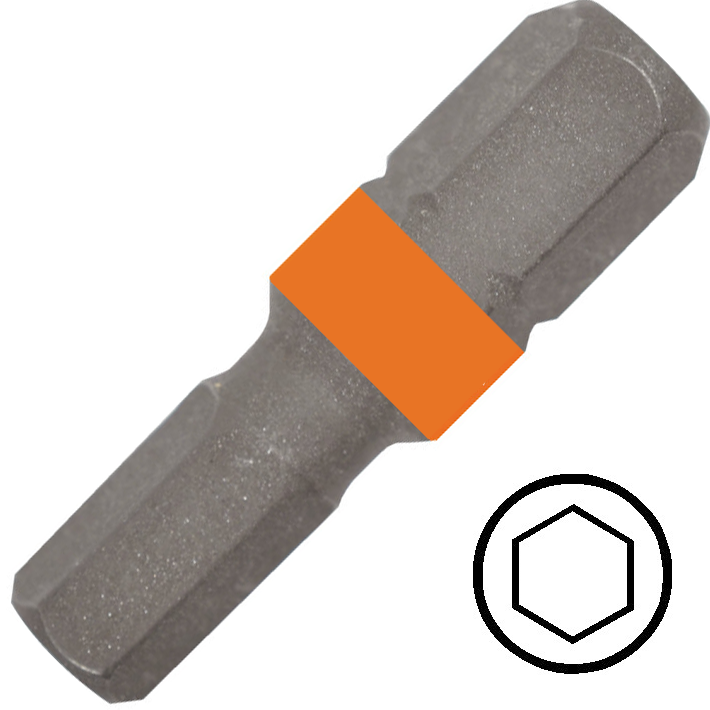 KENNEDY 3 mm hatszög csavarhúzó bit 1/4" hatszög illesztéssel, 25 mm termék fő termékképe