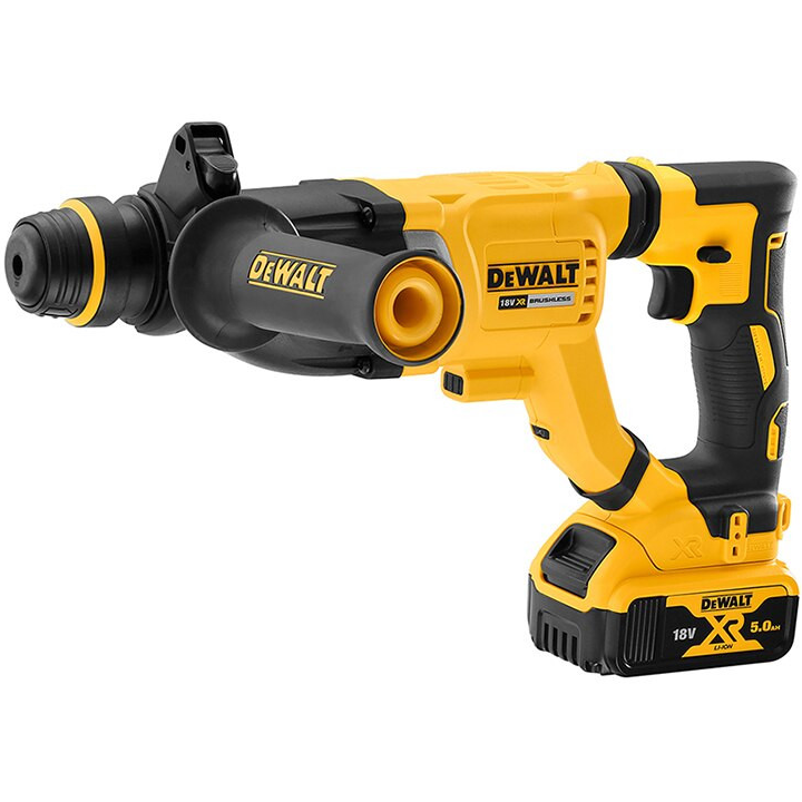 Dewalt DCH263P1 szénkefe nélküli akkus SDS-plus fúrókalapács (1 x 5.0 Ah Li-ion akkuval, kofferben) termék fő termékképe